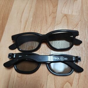 RealD 3D Black Glasses
